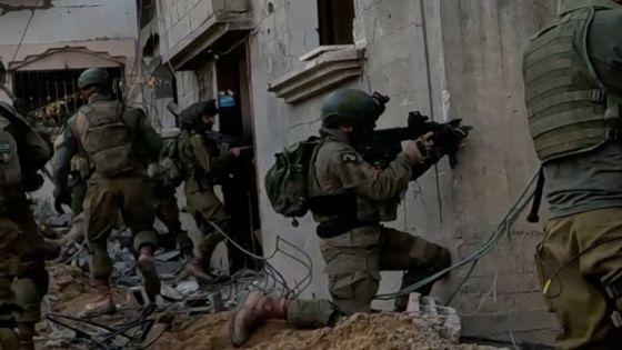 Israeli army operates in a location given as Beit Hanoun, northern Gaza strip in this screen grab taken from a handout video obtained on December 22, 2023. Israel Defense Forces/Handout via REUTERS THIS IMAGE HAS BEEN SUPPLIED BY A THIRD PARTY