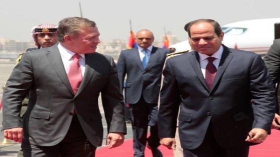 الرئيس المصري يزور الأردن غداً الاثنين