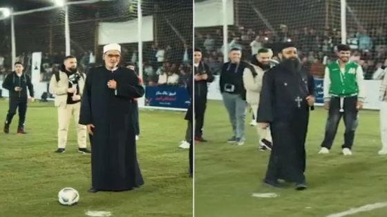 تحد كروي بين شيخ وقس في مصر يجتاح مواقع التواصل