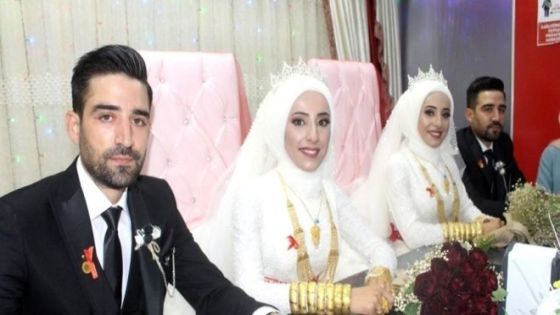 تركيا تشهد حفل زفاف نادر .. عرس التوائم