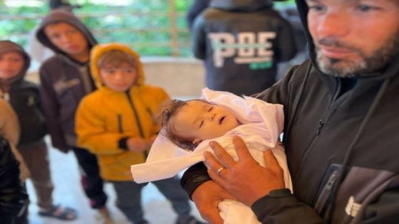 وفاة رضيعة بسبب البرد القارس جنوب قطاع غزة