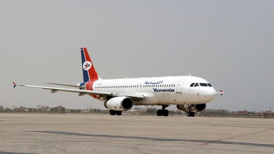 A Yemenia airline's plane arrives from Djibouti at the airport in the southern Yemeni city of Aden on August 18, 2015 transporting Yemeni families who fled the war-ravaged city earlier in the year due to fighting between pro-government forces and Shiite Huthi rebels. The first commercial airliner landed at Aden's international airport on August 6, the first civilian plane to touch down in war-torn southern Yemen in more than four months. AFP PHOTO / SALEH AL-OBEIDI (Photo credit should read SALEH AL-OBEIDI/AFP via Getty Images)
