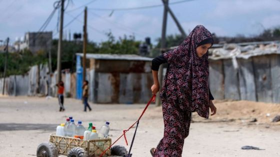 %90 من المياه الصالحة للشرب بغزة أصبحت مفقودة