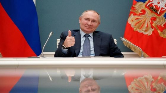 مقترع أردني ينتخب الرئيس الروسي فلاديمير بوتين