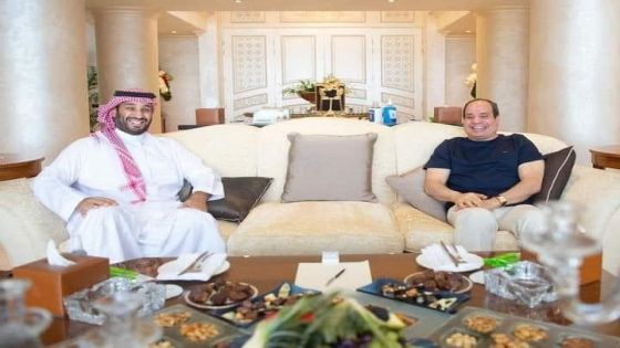 السيسي يلتقي الأمير محمد بن سلمان في شرم الشيخ