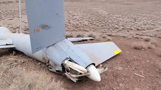 سقوط طائرة مسيرة على منفذ طريبيل الحدودي مع الأردن