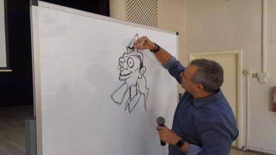 تجميد عضوية رسام الكاريكاتير عماد حجاج لسنتين في نقابة الصحفيين
