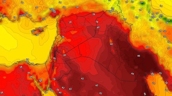 لأول مرة هذا العام .. درجات حرارة فوق 45 درجة بهذه المناطق