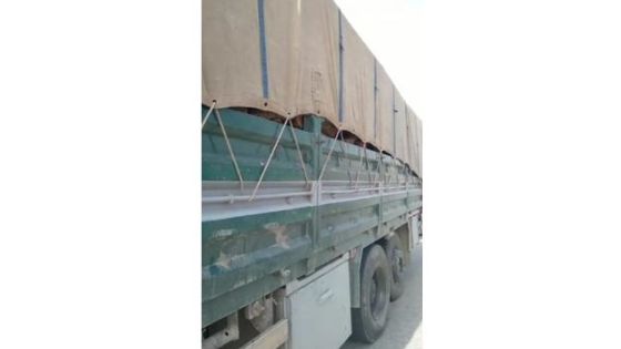 ضبط مركبة محملة الـ10 اطنان خشب سنديان متجهة الى عمان