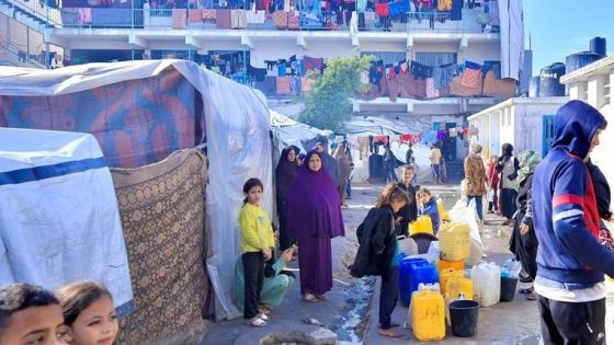 انتشار التهاب الكبد الوبائي بين النازحين في غزة