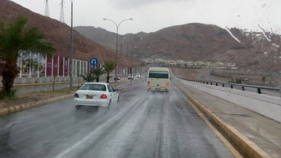 العقبة: جميع الطرق سالكة ولا حوادث تذكر