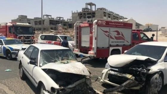 وفاة 5 مصريين في حادث مروري مروع بالكويت