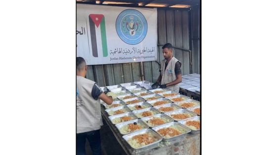 5 آلاف مستفيد أسبوعيا.. الخيرية الهاشمية تواصل توزيع الوجبات في غزة