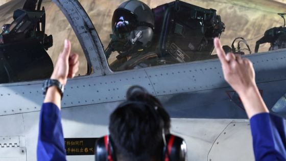 A pilot prepares to take off on a F-CK-1 Ching-kuo Indigenous Defence Fighter (IDF) at an Air Force base in Tainan, Taiwan, January 26, 2021. REUTERS/Ann Wang