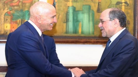 وسط الرفض الأميركي.. براك في بغداد ويلتقي المالكي