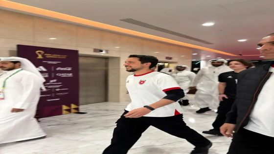 ولي العهد يصل إلى ستاد البيت لحضور مباراة الأردن والسعودية