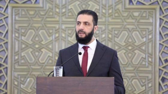 الشرع يدين التفجير الإرهابي بكنيسة مار إلياس
