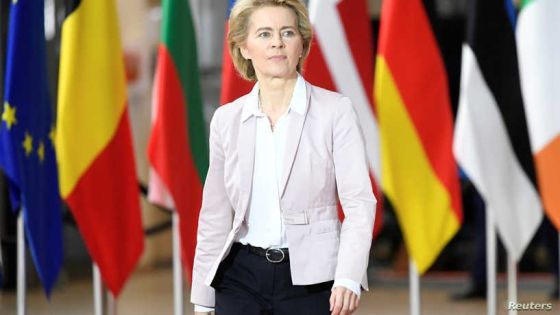 European Commission president-elect Ursula Von der Leyen arrives for the second day of the European Union leaders summit dominated by Brexit, in Brussels, Belgium October 18, 2019. REUTERS/Piroschka van de Wouw