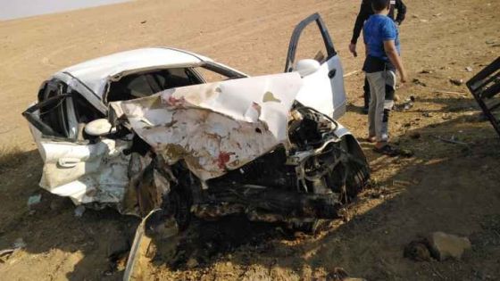 ٣ وفيات واصابتان اثر حادث سير على طريق محي – الكرك