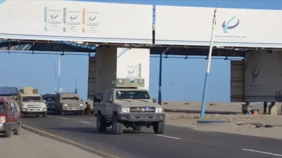 قوات درع الوطن تدفع بتعزيزات جديدة إلى عدن لدعم الأمن