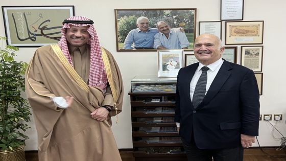 السفير السعودي في عمان يلتقي الحسن بن طلال