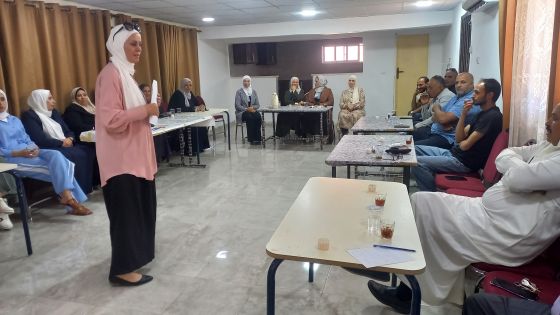 مركز الأميرة بسمة للتنمية البشرية في ماعين يعقد اجتماع للجنة الصحية للتوعية والتثقيف الصحي